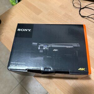 Only Used Once -- Sony FDR-AX100/B 4K Video Camera with 3.5-Inch LCD (Black)